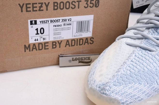 Boost FW3043 White 350 V2 Cloud Yeezy Adidas 0711